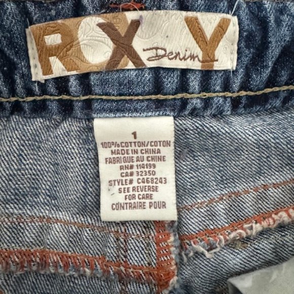 Roxy Denim Shorts - Size 1 - Picture 3 of 3